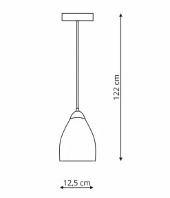 Flash Sale Lampa wisząca z podwójnym kloszem LP-567/1P DYM NIKI | Kaja Żyrandole Nowoczesne