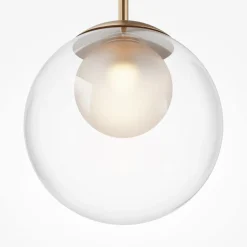Store Lampa wisząca z podwójnym kloszem MOD521PL-01G3 z serii BASIC FORM Żyrandole Nowoczesne