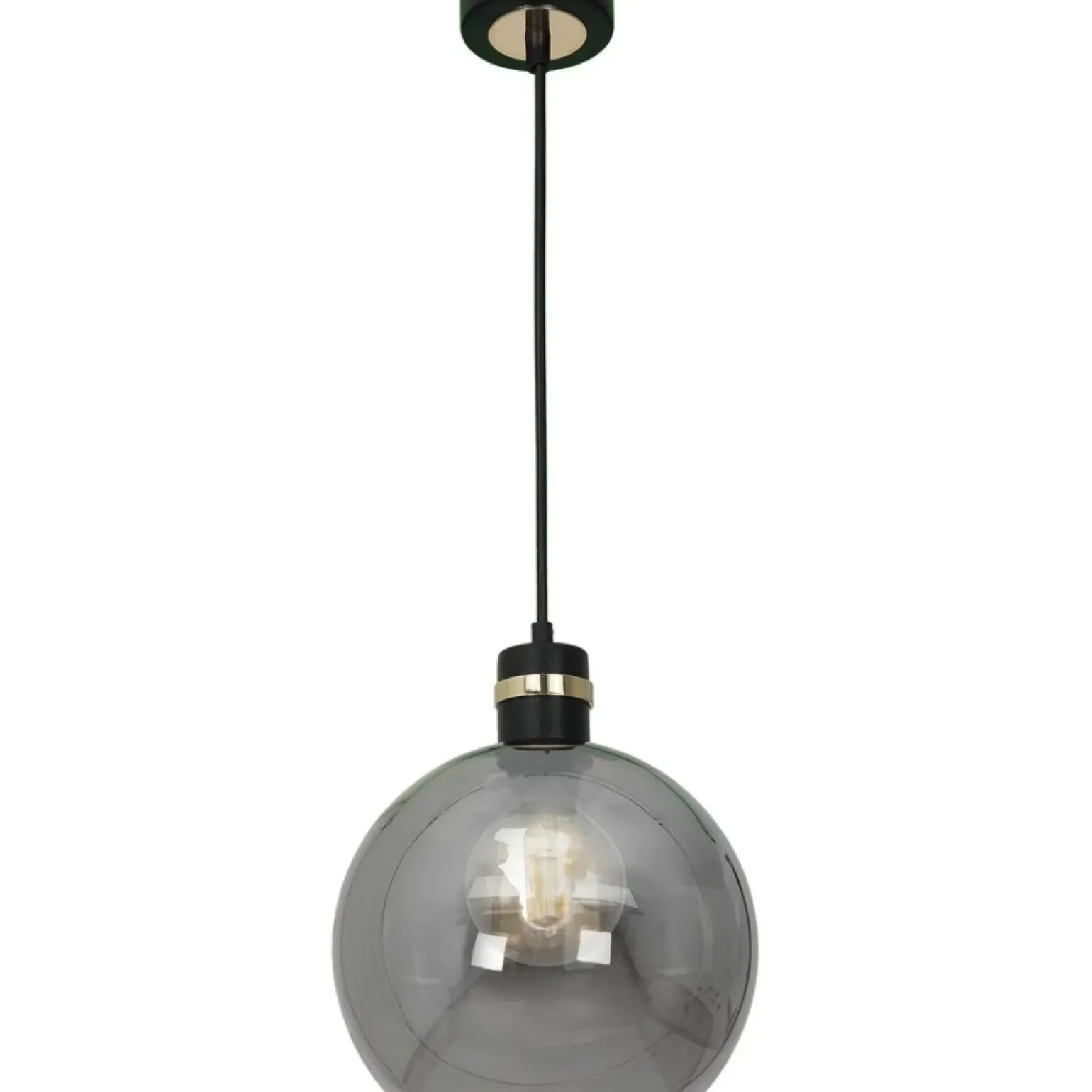 Best Lampa wisząca z przyciemnionym kloszem MLP65300 OMEGA | Kaja Żyrandole Nowoczesne