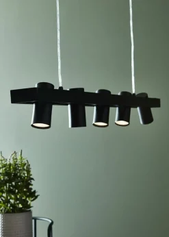 Best Sale Lampa wisząca z reflektorami regulowana wysokość 107784 | Kaja Żyrandole Nowoczesne