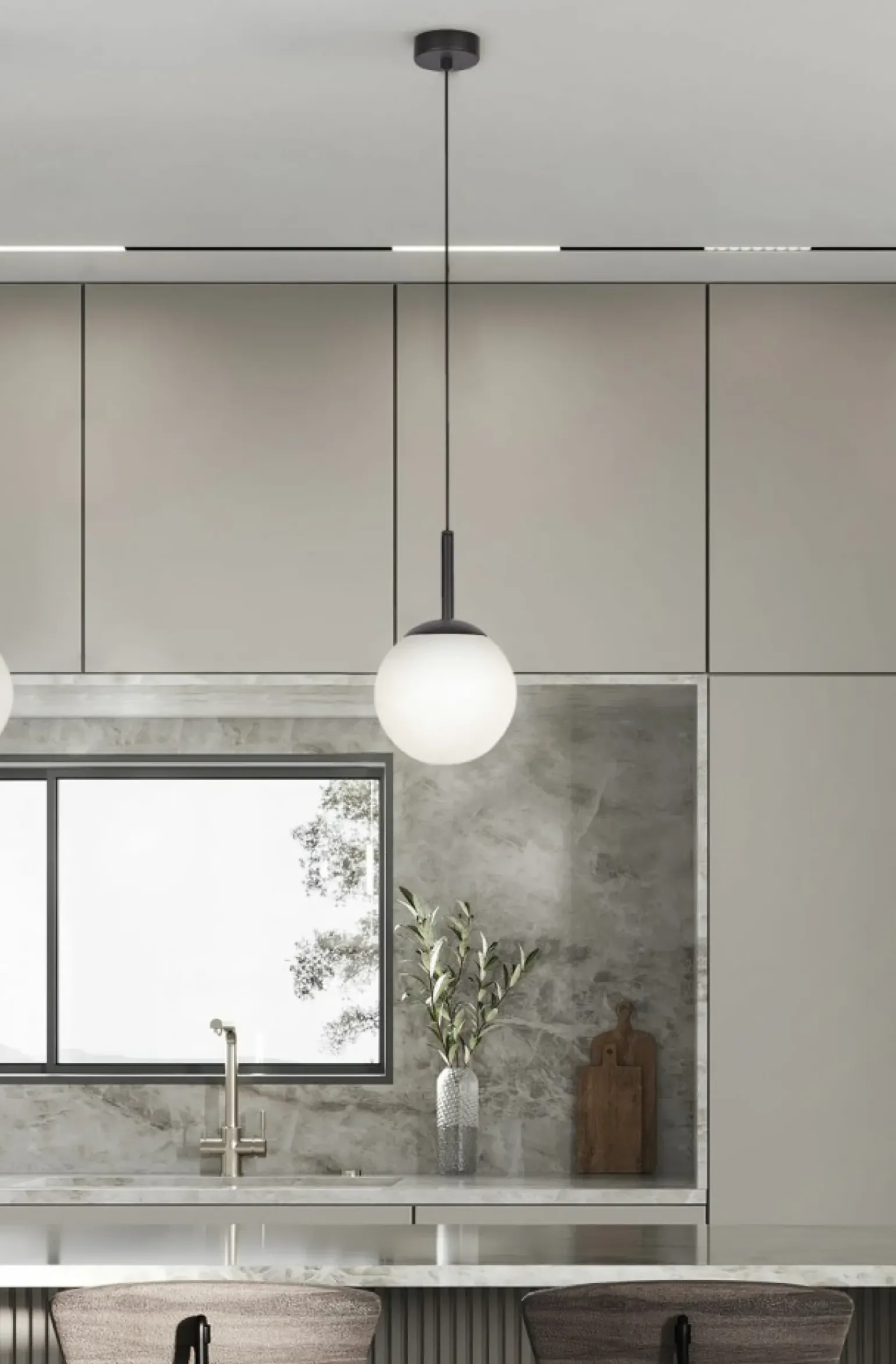 Best Sale Lampa wisząca z regulowaną wysokością K-4886 FARO | Kaja Oświetlenie Żyrandole Nowoczesne