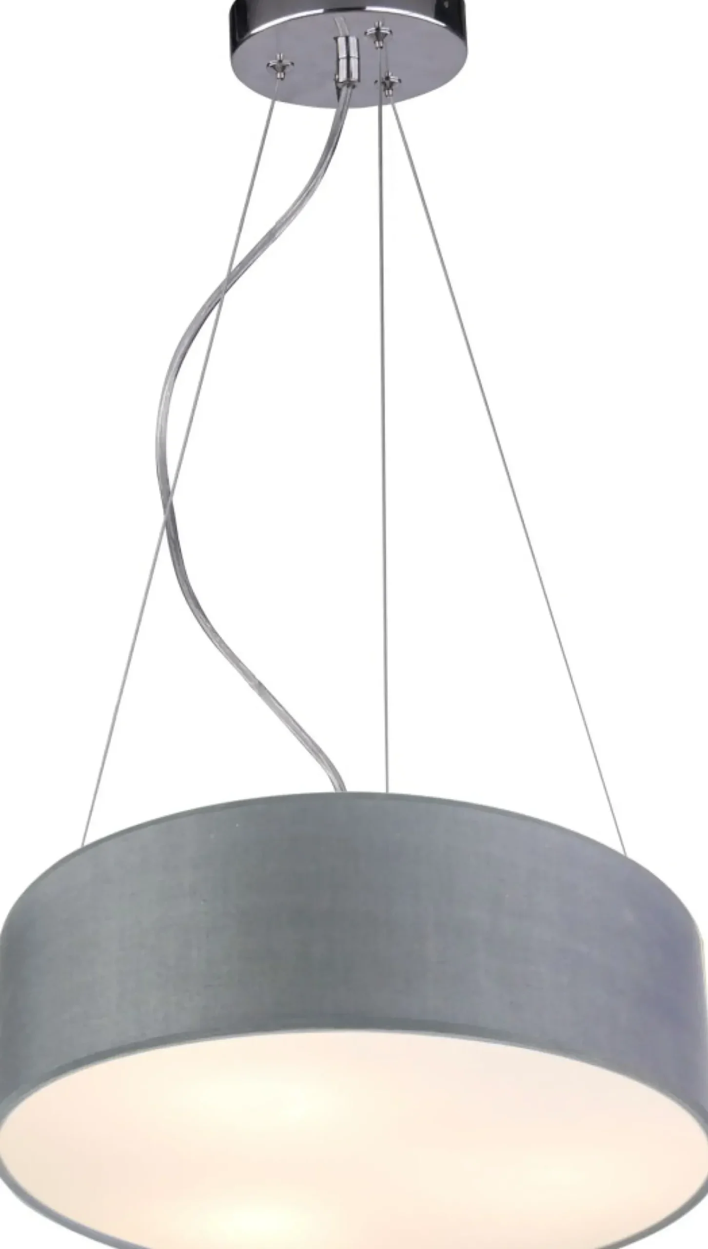 Online Lampa wisząca z szarym abażurem ⌀40 31-67722 KIOTO | Kaja Oświetlenie Żyrandole Nowoczesne