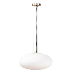 Best Sale Lampa wisząca z szerokim, białym kloszem ZM 1181 OMI | Kaja Żyrandole Nowoczesne