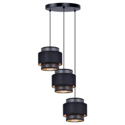 Sklep Kaja Lampa wisząca z trzema abażurami nad stół kuchenny K-5282 z serii AMOS