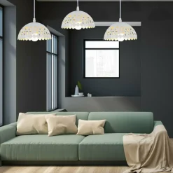 Cheap Lampa wisząca z trzema niezwykłymi kloszami ML6139 z serii LISA | Kaja Oświetlen Żyrandole Nowoczesne