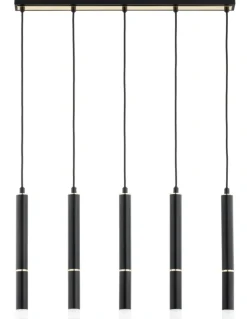 Store Lampa wisząca z trzema punktami świetlnymi AL 63231 z serii DERSO | Kaja Oświetl Żyrandole Nowoczesne