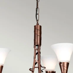 Sklep Kaja Lampa wisząca, z trzema punkami światła EM3-COPPER z serii EMILY