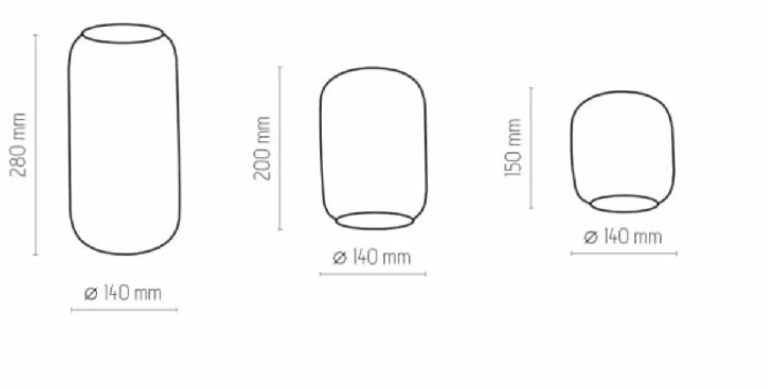 Online Lampa wisząca z trzema różnymi kloszami TK 3185 MARCO | Kaja Żyrandole Nowoczesne