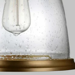 Sklep Kaja Lampa wisząca z unikalnym szkłem FE-HOBSON-P-M-AB z serii HOBSON