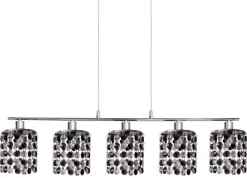 Sklep Kaja Lampa wisząca z wiszącymi kryształkami 35-35724 ROYAL | Kaja