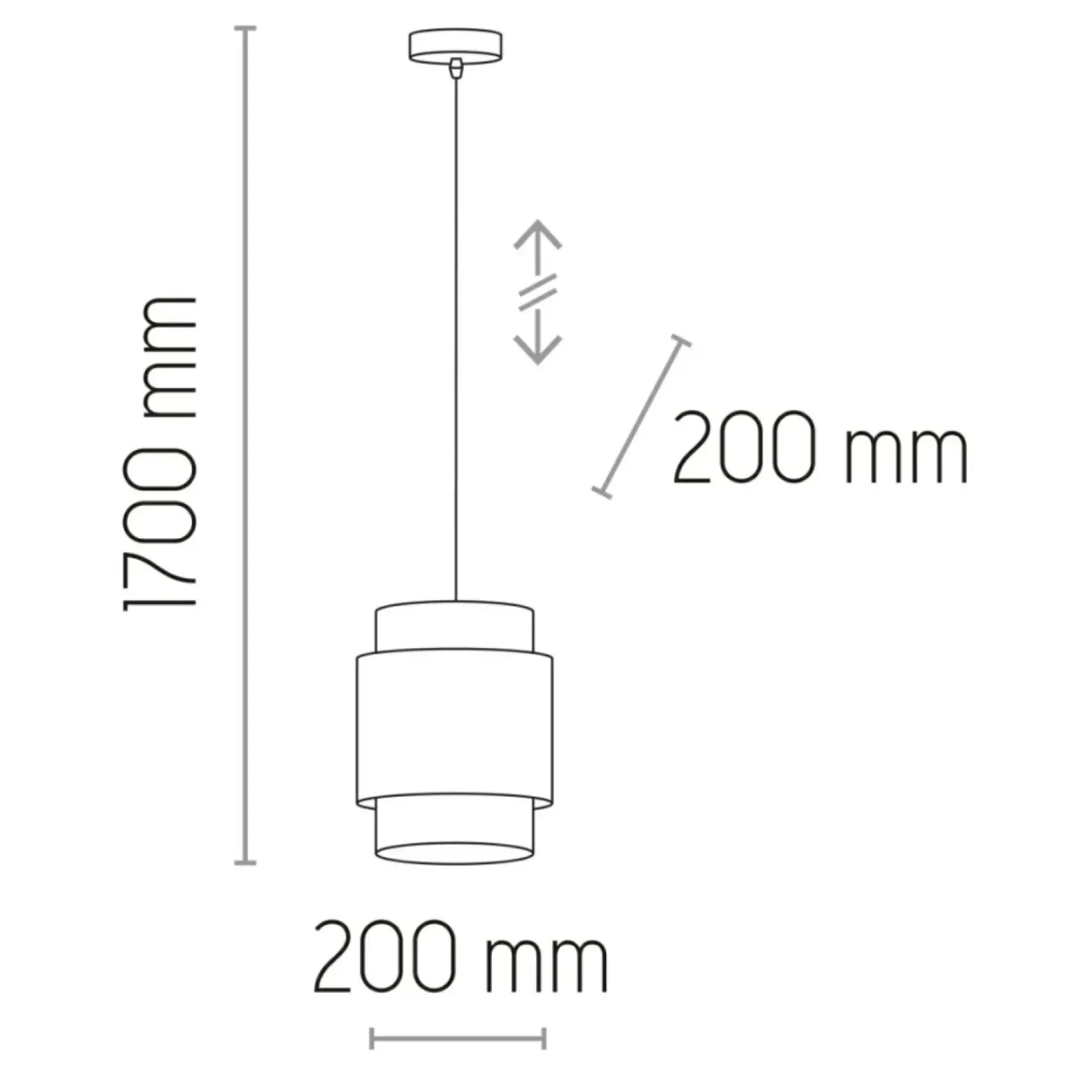 Best Lampa wisząca z wąskim, ratanowym abażurem TK 6528 BOHO | Kaja Żyrandole Nowoczesne