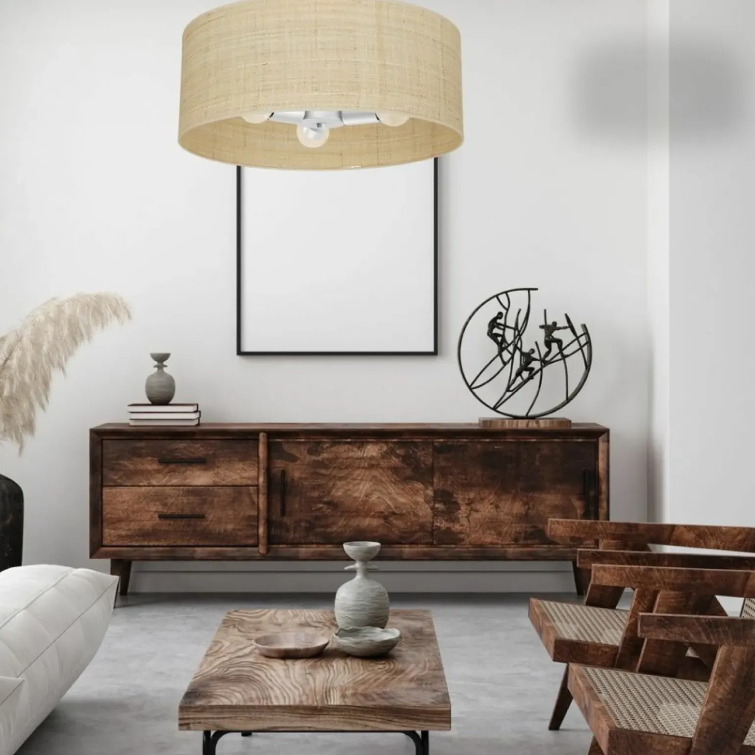 Store Lampa wisząca zachowana w stylu skandynawskim MLP7490 z serii MARSHALL | Kaja Oś Żyrandole Nowoczesne