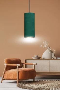 Outlet Lampa wisząca ze smukłym, kolorowym abażurem 1058/1 BENTE | Kaja Żyrandole Nowoczesne