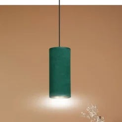 Outlet Lampa wisząca ze smukłym, kolorowym abażurem 1058/1 BENTE | Kaja Żyrandole Nowoczesne