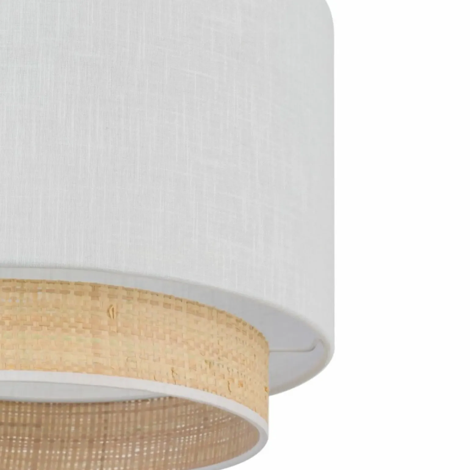 Cheap Lampa wisząca ze słomkowym abażurem boho TK 5653 serii BOHO NEW WHITE Żyrandole Nowoczesne