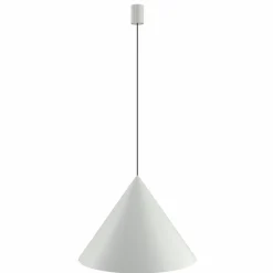 Discount Lampa wisząca ze stożkowym, dużym kloszem ⌀50cm 10872 ZENITH | Kaja Żyrandole Nowoczesne