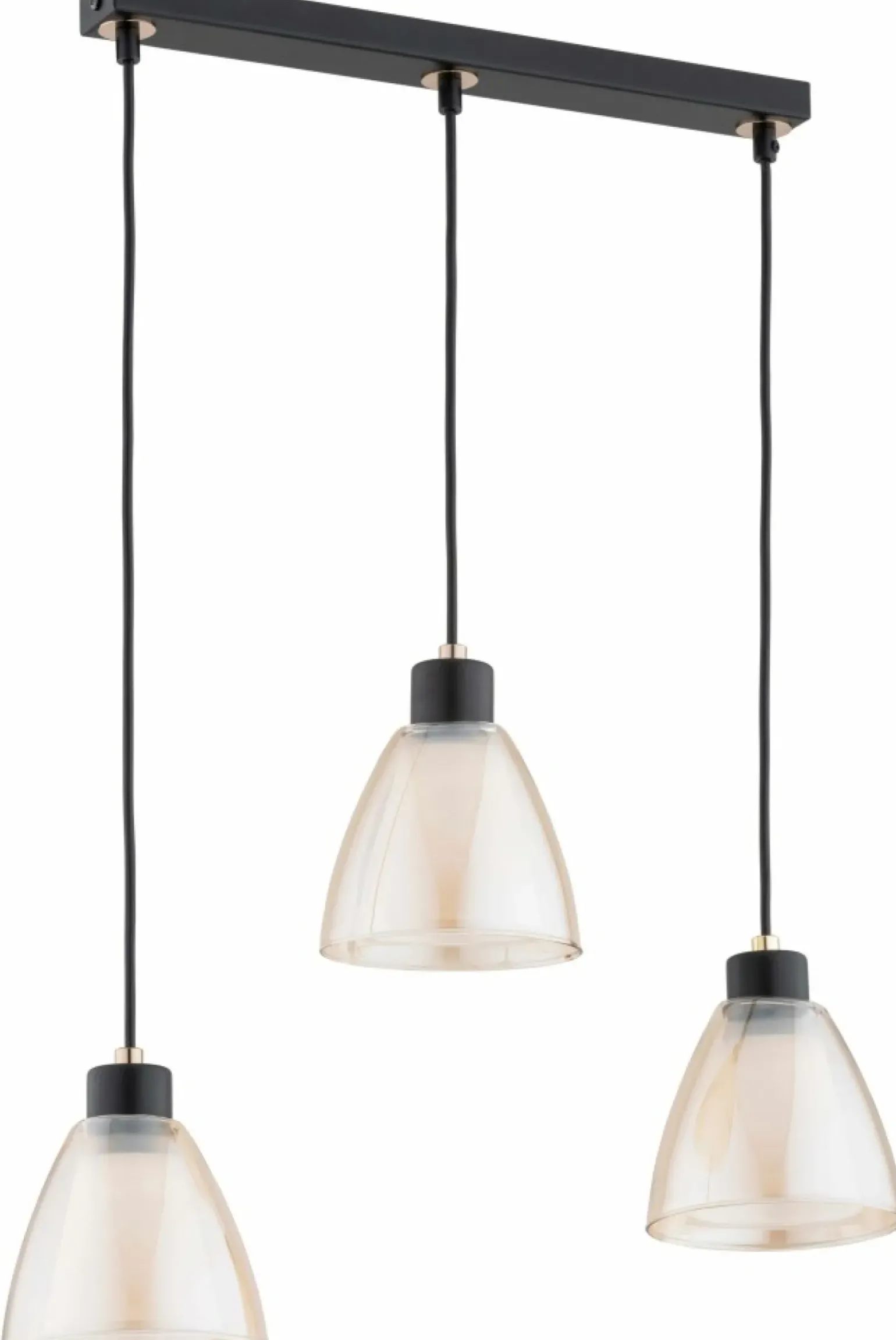 Best Lampa wisząca ze stożkowymi kloszami AL 62266 ANION | Kaja Oświetlenie Żyrandole Nowoczesne