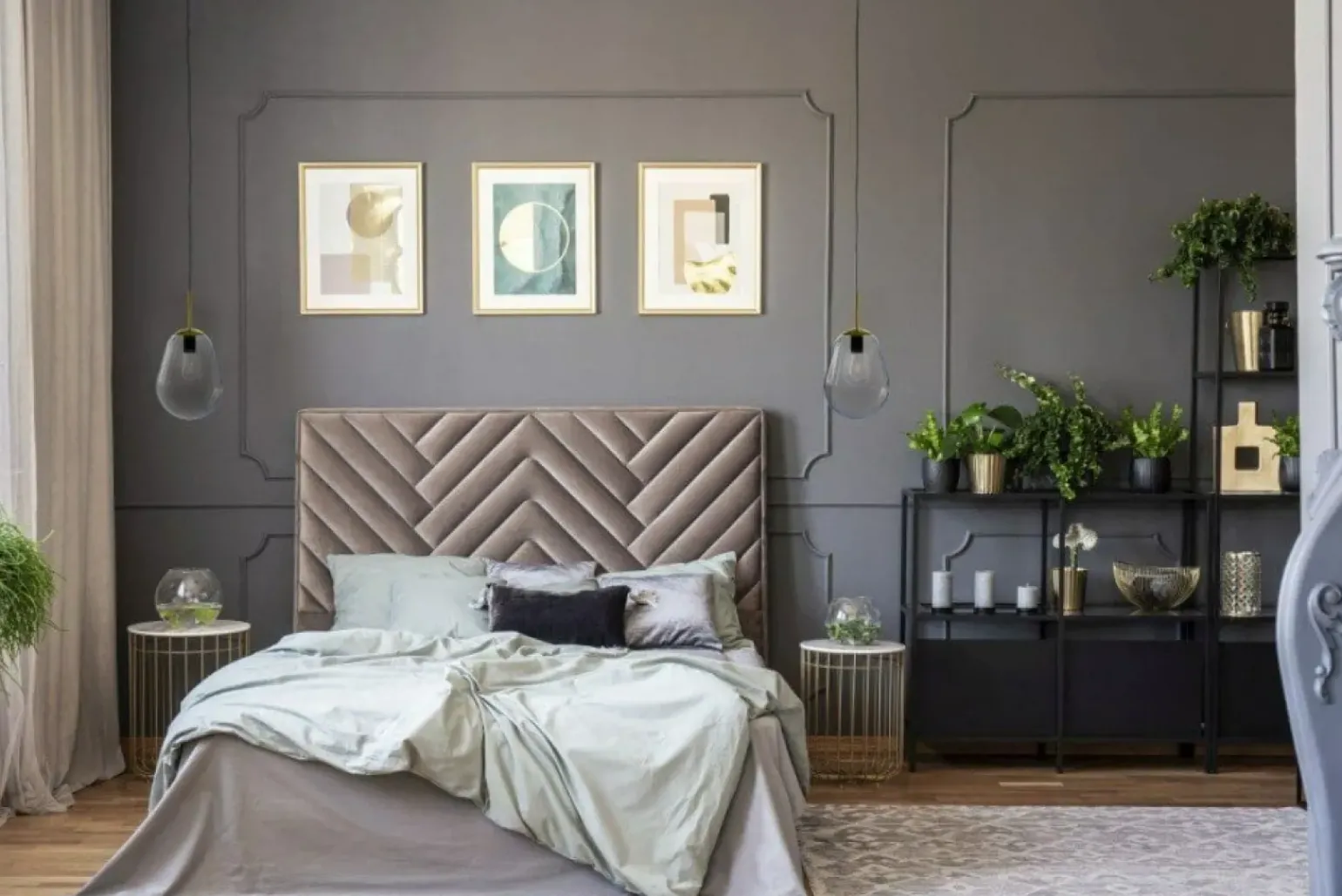 Best Lampa wisząca ze szklanym m kloszem 8671 | Kaja Żyrandole Nowoczesne