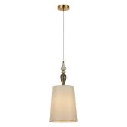 Sklep Kaja Lampa wisząca ze zdobieniem w stylu retro PND-84678D-AB MOREN | Kaja