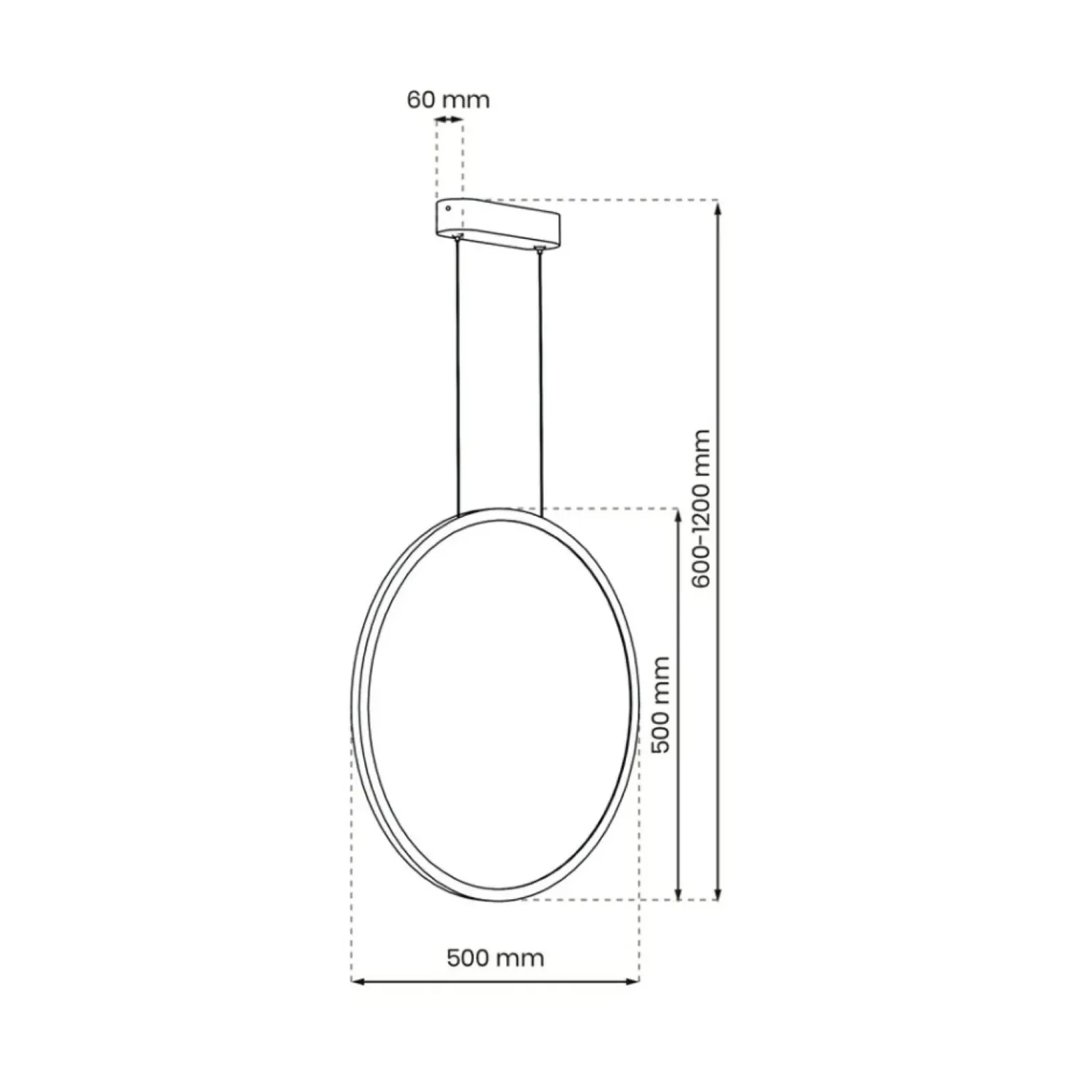 Best Lampa wisząca ze zintegrowanym LED-em ML8854 z serii SATURNO | Kaja Oświetlenie Żyrandole Nowoczesne