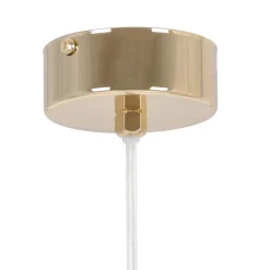 Clearance Lampa wisząca ze złotym akcentem, do jadalni K-5401 z serii LUMIA Żyrandole Nowoczesne