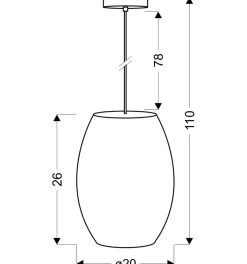 Sale Lampa wysadzana mi kryształkami 31-92536 CORN | Kaja Żyrandole Nowoczesne