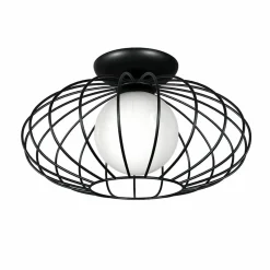 Cheap Lampa z biała kulą i drucianym koszykiem MLP4425 KRONOS | Kaja Żyrandole Nowoczesne