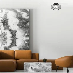 Cheap Lampa z biała kulą i drucianym koszykiem MLP4425 KRONOS | Kaja Żyrandole Nowoczesne