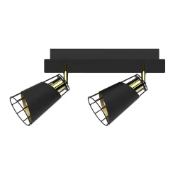 Sklep Kaja Lampa z czarno-złotymi reflektorami ML5566 RICK | Kaja Oświetlenie