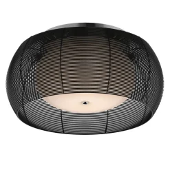 Sklep Kaja Lampa z czarnym drucianym kloszem MX1104-2L black TANGO | Kaja