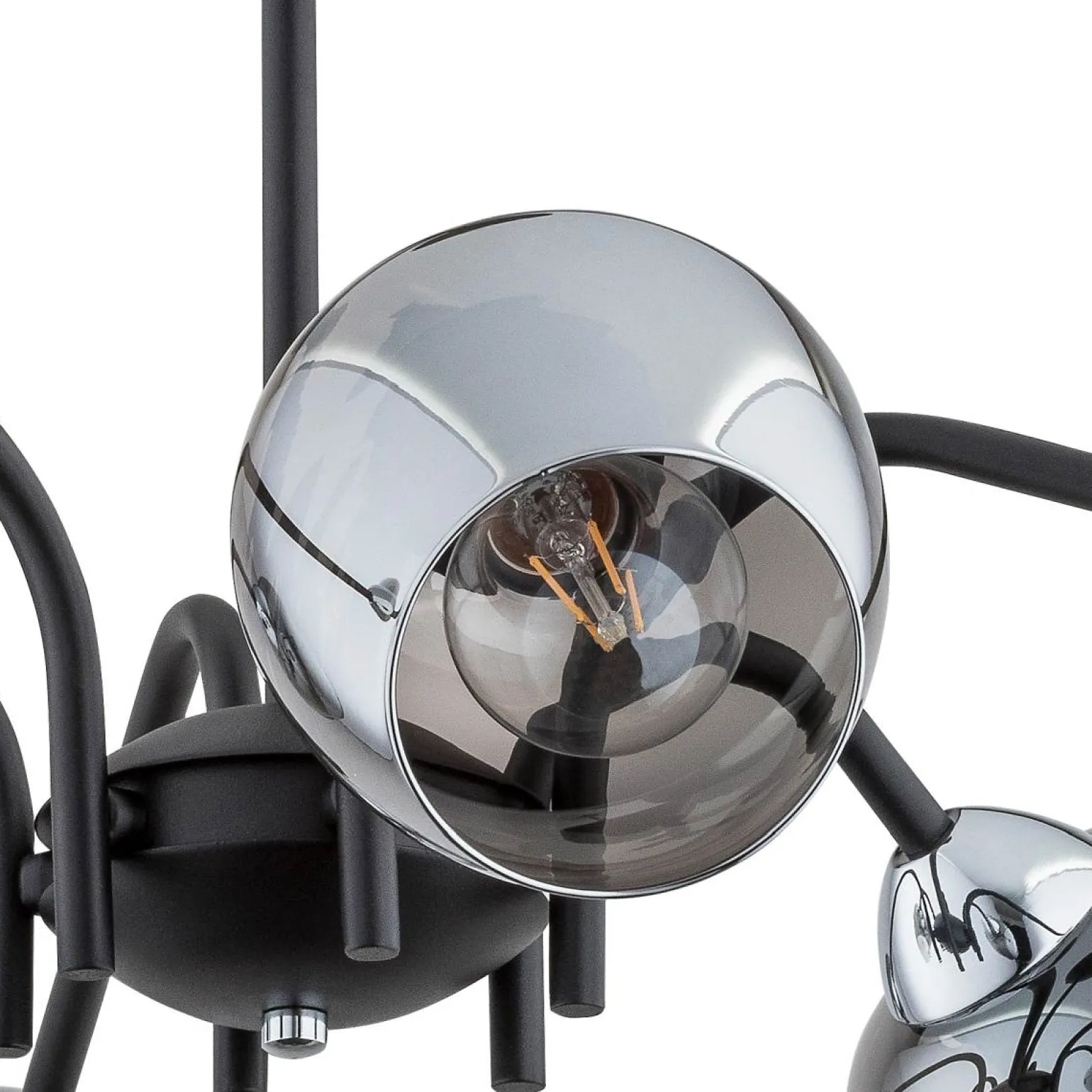 Sklep Kaja Lampa z grafitowymi kloszami O3066 W6 CZA CH KATLA | Kaja Oświetlenie