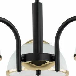 Sklep Kaja Lampa ze złotymi lamówkami O2923 W3 CZA ZL LAVA | Kaja Oświetlenie