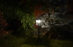 Sklep Kaja Lampa zewnętrzna z ozdobnymi szybami K 4011/1/KW z serii WENECJA | Kaja Oświetle