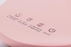 Dzieci Sklep Kaja Lampka biurkowa do pokoju dziewczynki K-BL1521 RÓŻOWY z serii MILO