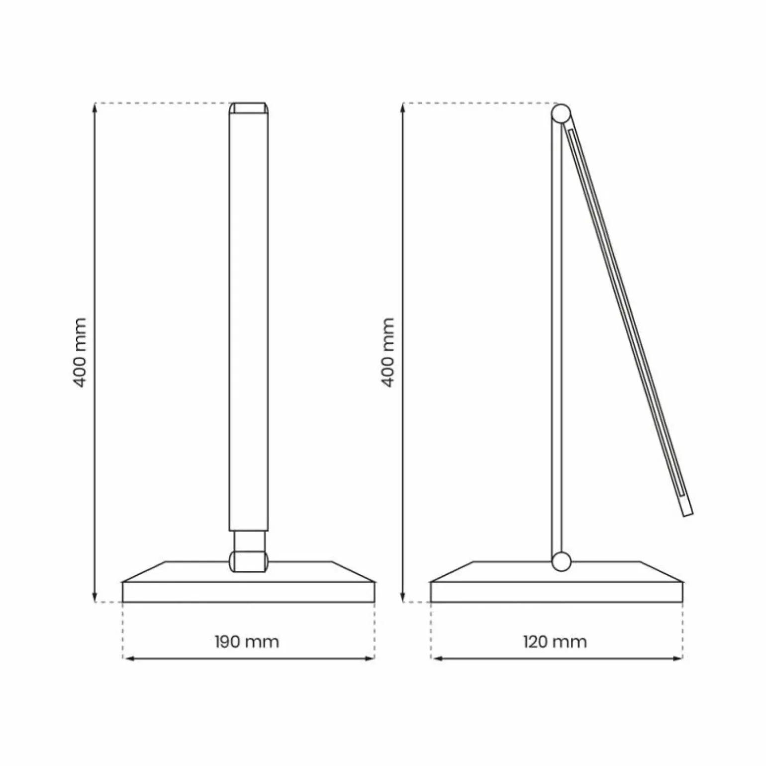 Sklep Kaja Lampka biurkowa LED ze zmienną barwą światła ML8866 VARIO | Kaja