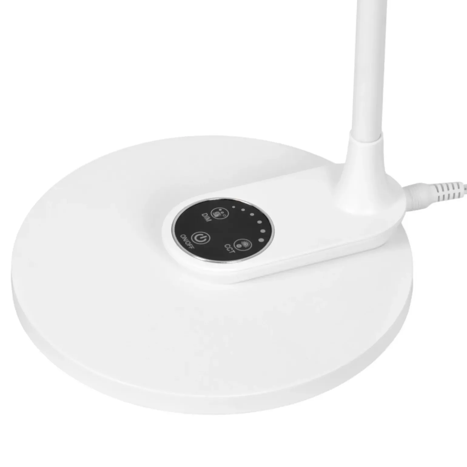 Sklep Kaja Lampka biurkowa z dotykowym panelem K-BL1153 BIAŁY z serii GAJA