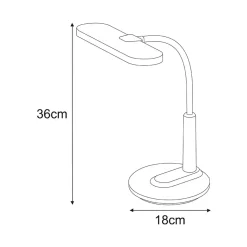 Sklep Kaja Lampka biurkowa z regulowaną barwą światła K-BL1185 seria DAFI