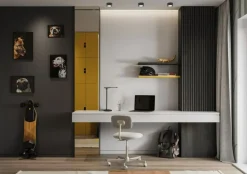 Sklep Kaja Lampka biurkowa ze zintegrowanym LED-em 8358 | Kaja Oświetlenie