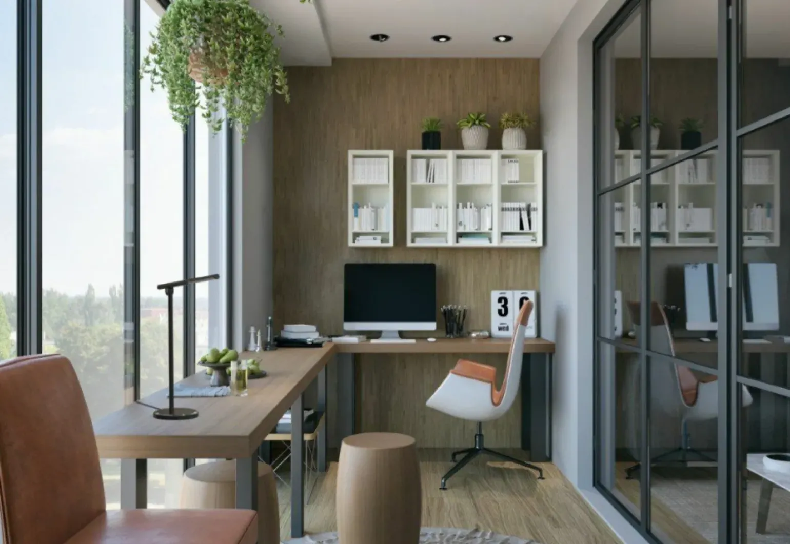 Sklep Kaja Lampka biurkowa ze zintegrowanym LED-em 8358 | Kaja Oświetlenie