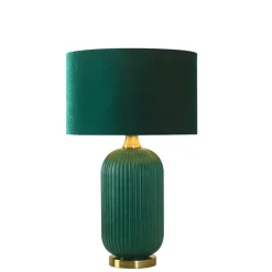 Sklep Kaja Lampka do sypialni glamour LP-1515/1T BIG GREEN TAMIZA | Kaja
