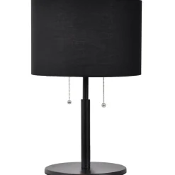 Sklep Kaja Lampka na szafkę nocną ze sznurkami LP-0304/2T BK FOGO | Kaja