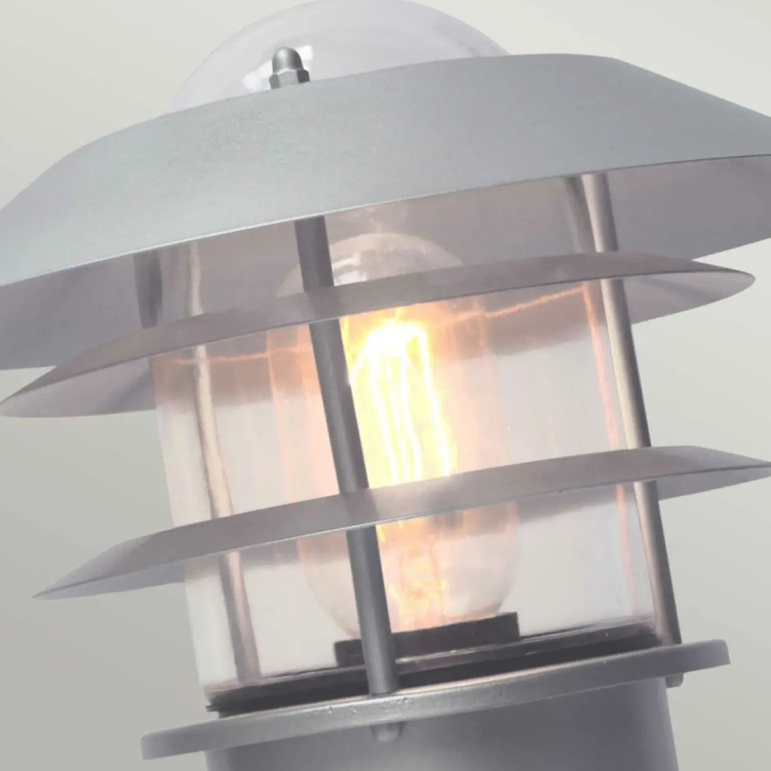 Sklep Kaja Lampka ogrodowa, srebrna 1xE27 HELSINGOR-PED z serii HELSINGOR