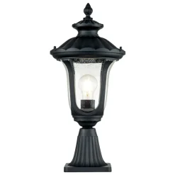 Sklep Kaja Lampka ogrodowa, teksturowana czerń CC3-S-BK z serii CHICAGO