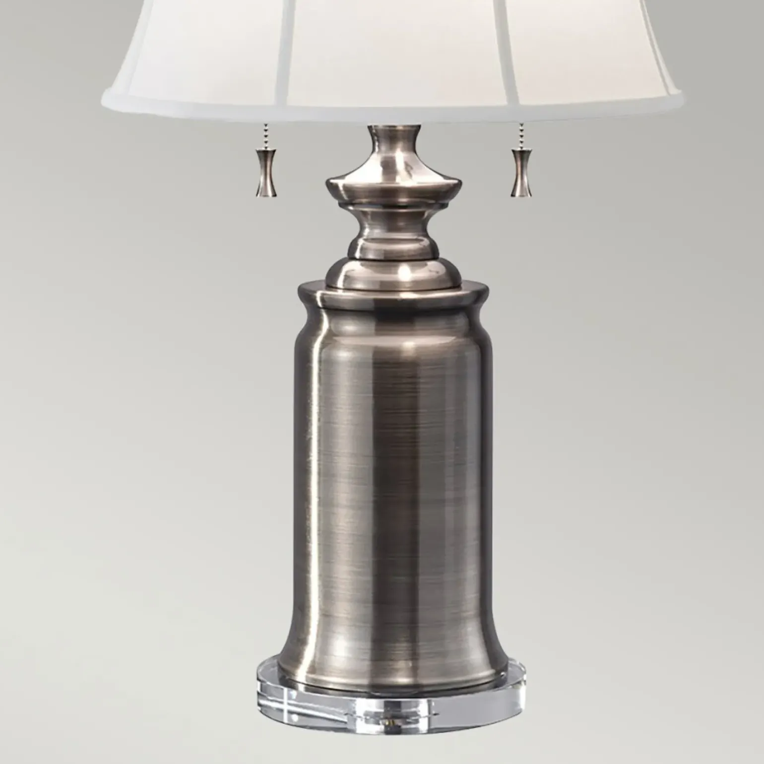 Sklep Kaja Lampka stołowa, antyczny nikiel FE-STATEROOM-TL-AN z serii STATEROOM