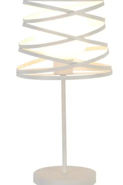 Sklep Kaja Lampka stołowa dekoracyjna biała LEDEA 50501062 AKITA | Kaja