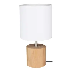 Sklep Kaja Lampka stołowa do rustykalnej sypialni 7081174 TRONGO ROUND | Kaja