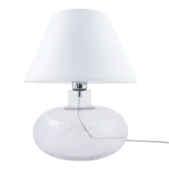 Sklep Kaja Lampka stołowa do salonu w stylu cozy 5512WH MERSIN | Kaja