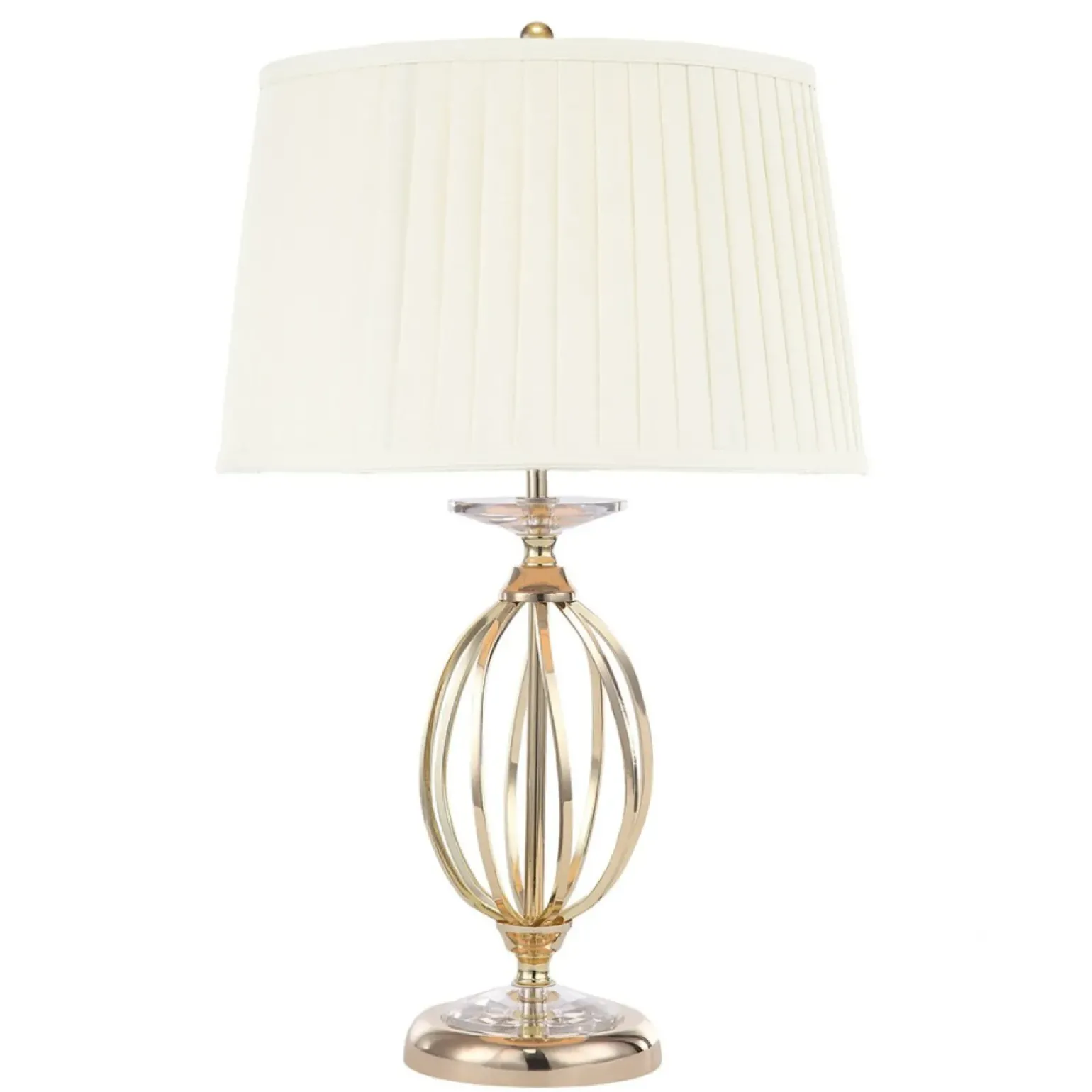 Sklep Kaja Lampka stołowa, kolor kość słoniowa AG-TL-POL-BRASS z serii AEGEAN