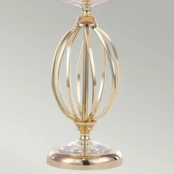 Sklep Kaja Lampka stołowa, kolor kość słoniowa AG-TL-POL-BRASS z serii AEGEAN