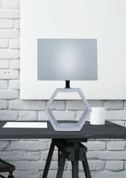 Sklep Kaja Lampka stołowa na gipsowej podstawie 41-68552 VIDAL | Kaja Oświetlenie